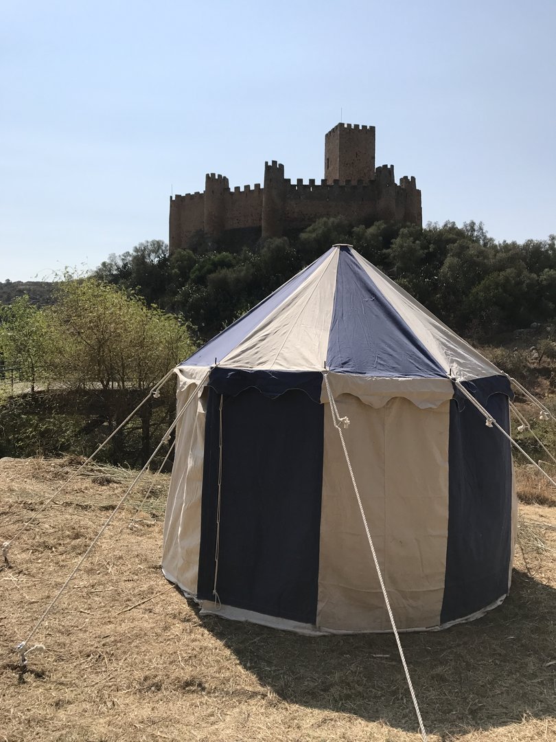 Acampamento no Almourol.