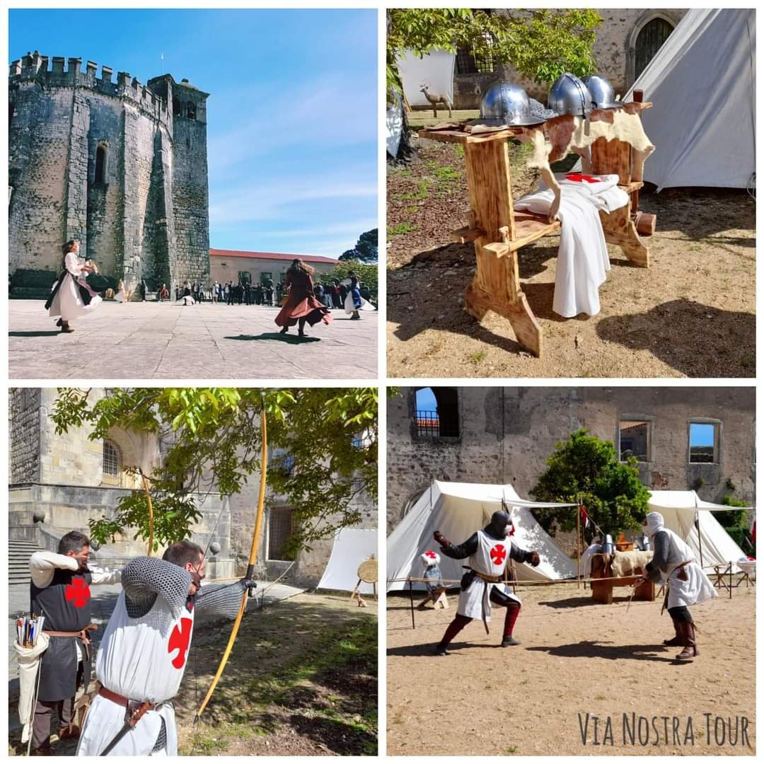 Deixe-se levar connosco, nos passos dos cavaleiros templários.