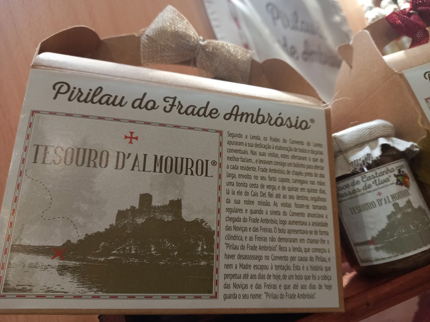 Pastel regional del siglo XVII, "Pirilau do Frade Ambrósio".